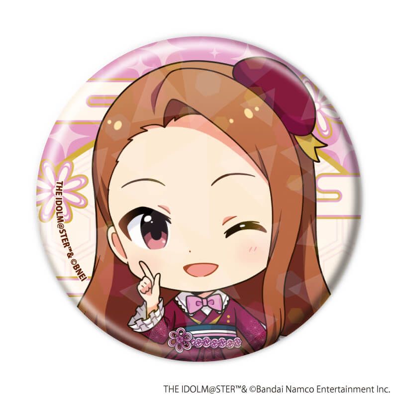 ホログラム缶バッジ(57mm)「『アイドルマスター』シリーズ」02/アイドルマスター コンプリートセット(全5種)(ミニキャライラスト)
