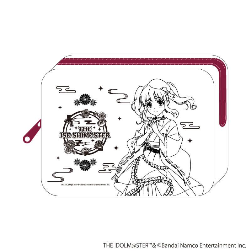 クリアポーチ「『アイドルマスター』シリーズ」02/緒方智絵里(描き下ろしイラスト)