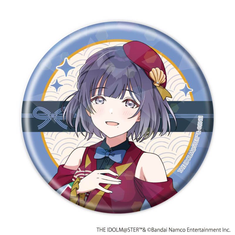 ホログラム缶バッジ(57mm)「『アイドルマスター』シリーズ」01/コンプリートセット(全6種)(描き下ろしイラスト)