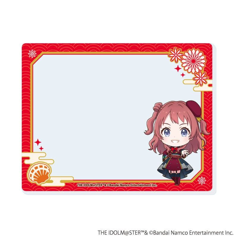アクリルカード「『アイドルマスター』シリーズ」08/学園アイドルマスター トレーディング(5種)(ミニキャライラスト)