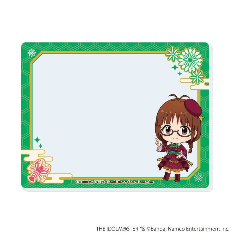 アクリルカード「『アイドルマスター』シリーズ」03/アイドルマスター トレーディング(5種)(ミニキャライラスト)