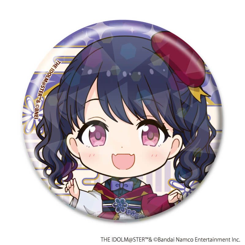 ホログラム缶バッジ(57mm)「『アイドルマスター』シリーズ」06/アイドルマスター シャイニーカラーズ トレーディング(5種)(ミニキャライラスト)