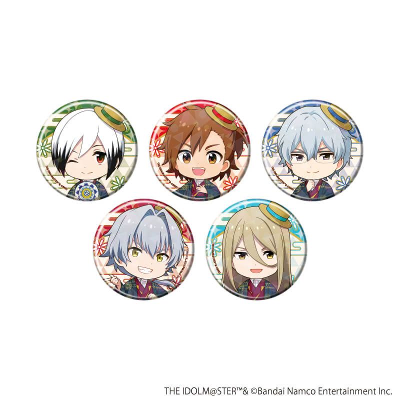 ホログラム缶バッジ(57mm)「『アイドルマスター』シリーズ」05/アイドルマスター SideM トレーディング(5種)(ミニキャライラスト)