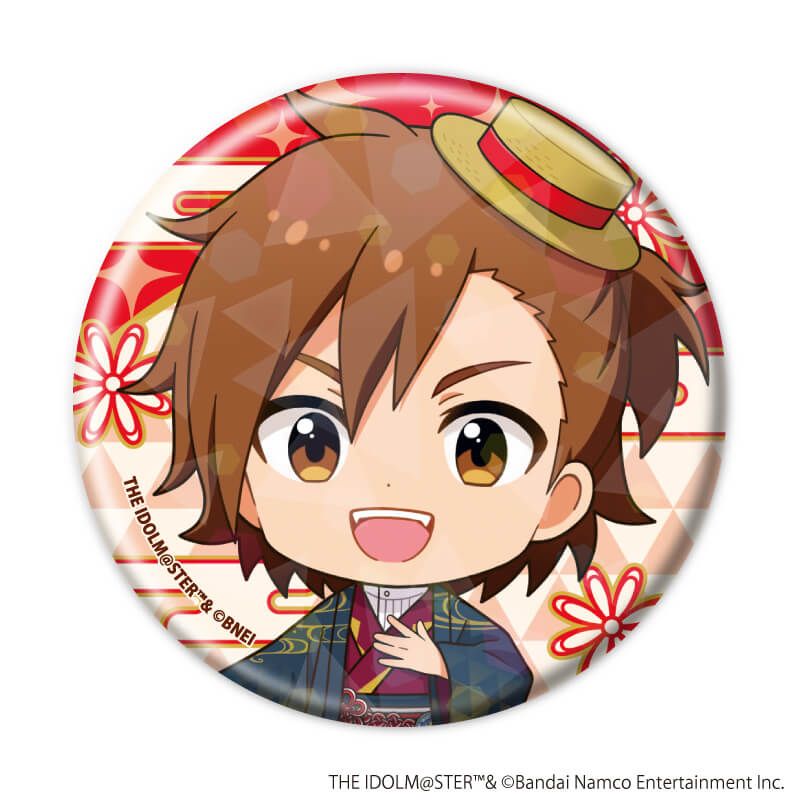 ホログラム缶バッジ(57mm)「『アイドルマスター』シリーズ」05/アイドルマスター SideM トレーディング(5種)(ミニキャライラスト)