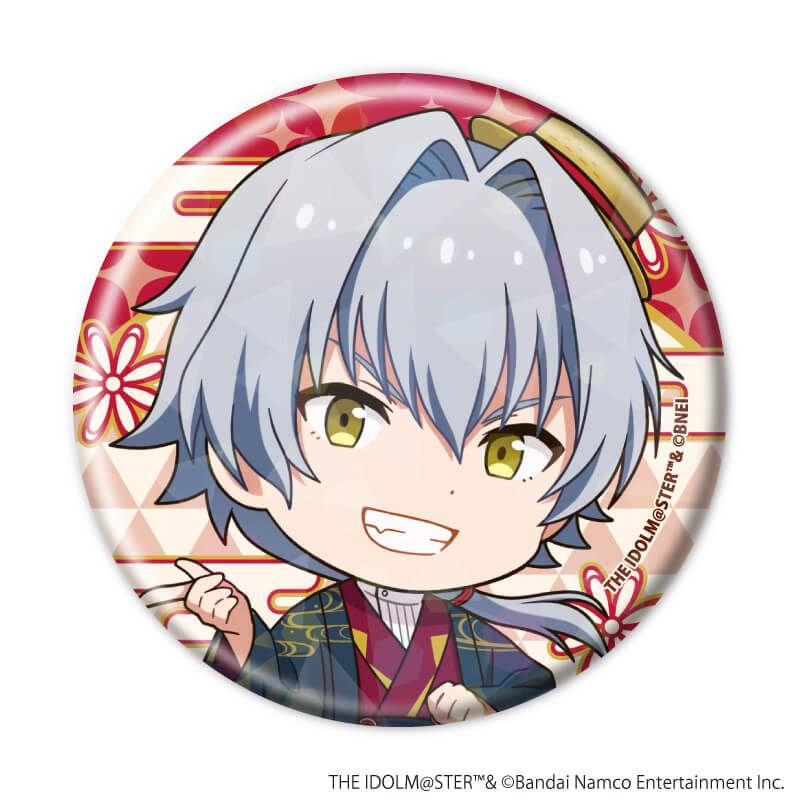 ホログラム缶バッジ(57mm)「『アイドルマスター』シリーズ」05/アイドルマスター SideM トレーディング(5種)(ミニキャライラスト)