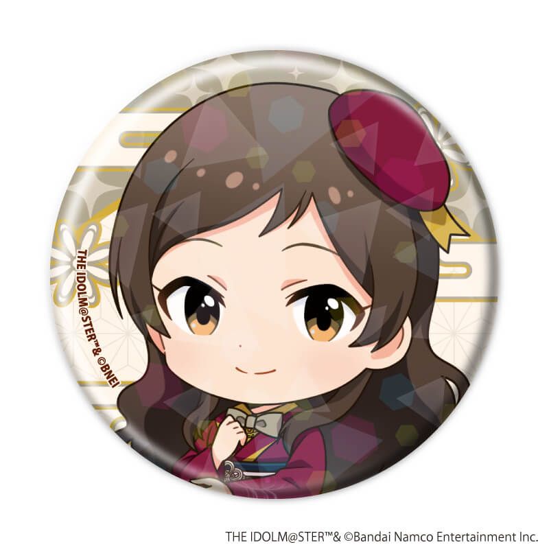 ホログラム缶バッジ(57mm)「『アイドルマスター』シリーズ」04/アイドルマスター ミリオンライブ！ トレーディング(5種)(ミニキャライラスト)