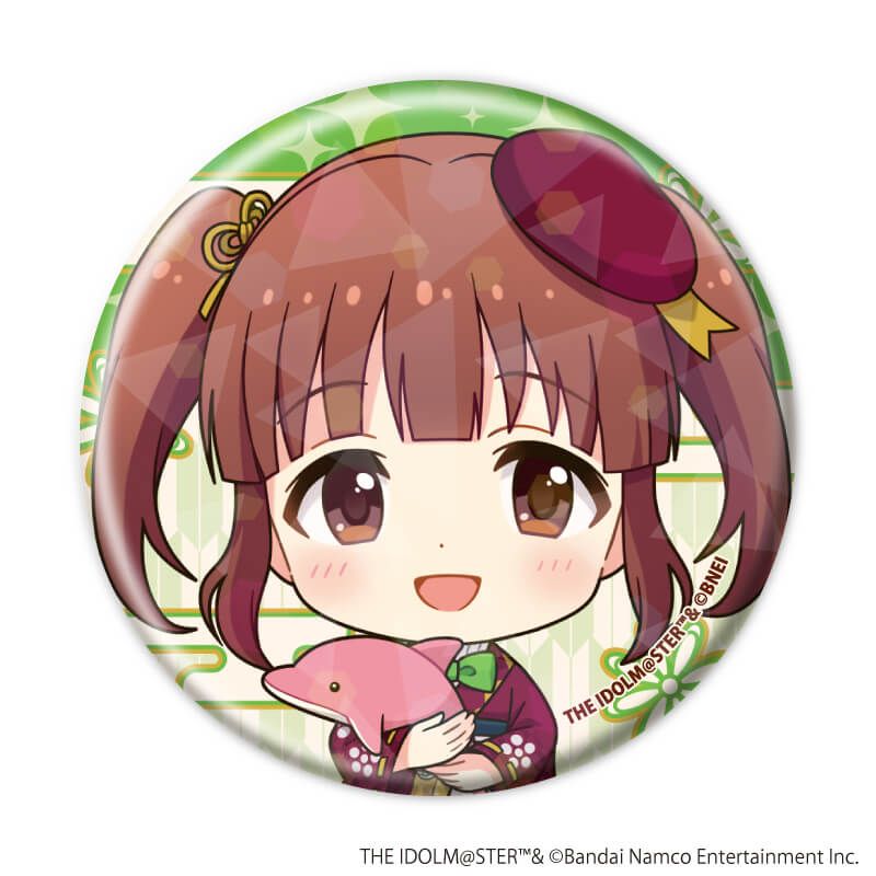 ホログラム缶バッジ(57mm)「『アイドルマスター』シリーズ」03/アイドルマスター シンデレラガールズ トレーディング(5種)(ミニキャライラスト)