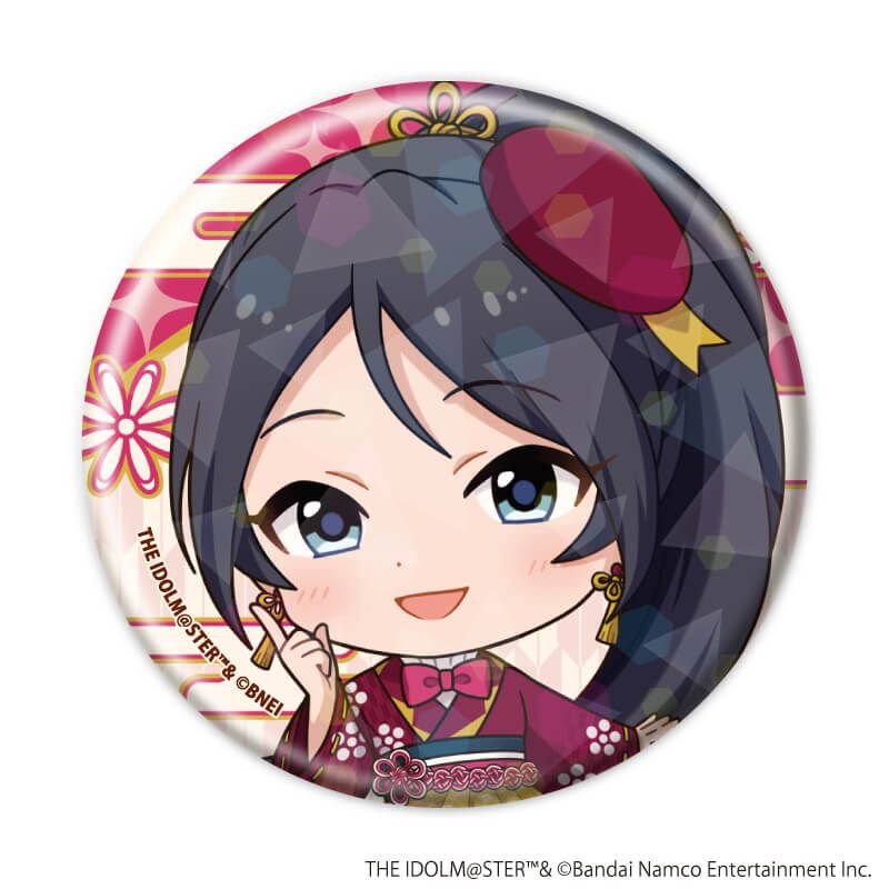 ホログラム缶バッジ(57mm)「『アイドルマスター』シリーズ」03/アイドルマスター シンデレラガールズ トレーディング(5種)(ミニキャライラスト)