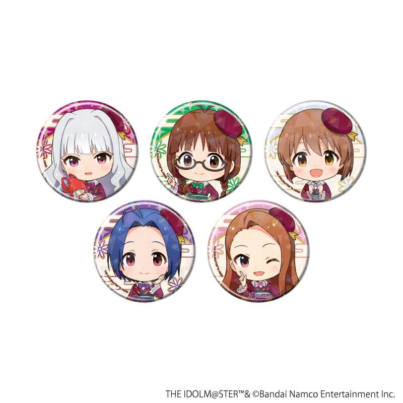 ホログラム缶バッジ(57mm)「『アイドルマスター』シリーズ」02/アイドルマスター トレーディング(5種)(ミニキャライラスト)