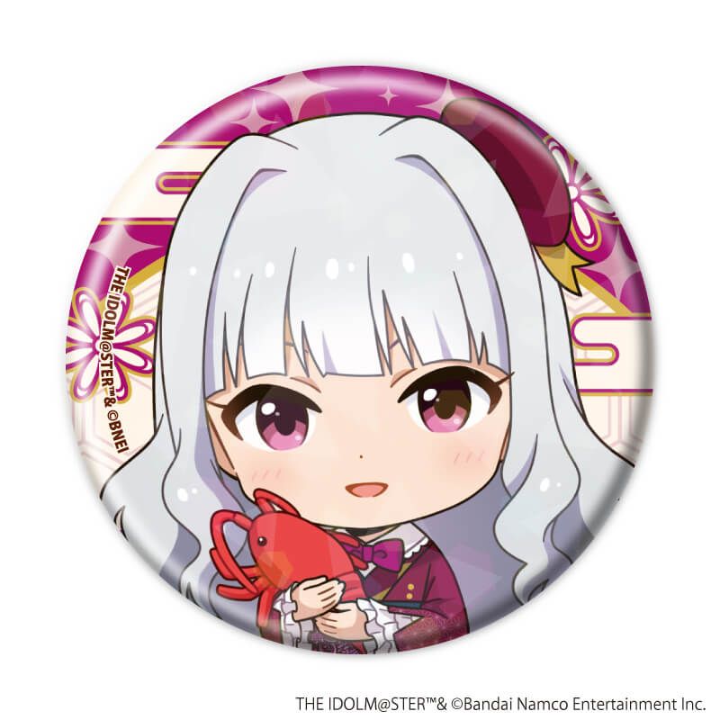 ホログラム缶バッジ(57mm)「『アイドルマスター』シリーズ」02/アイドルマスター トレーディング(5種)(ミニキャライラスト)