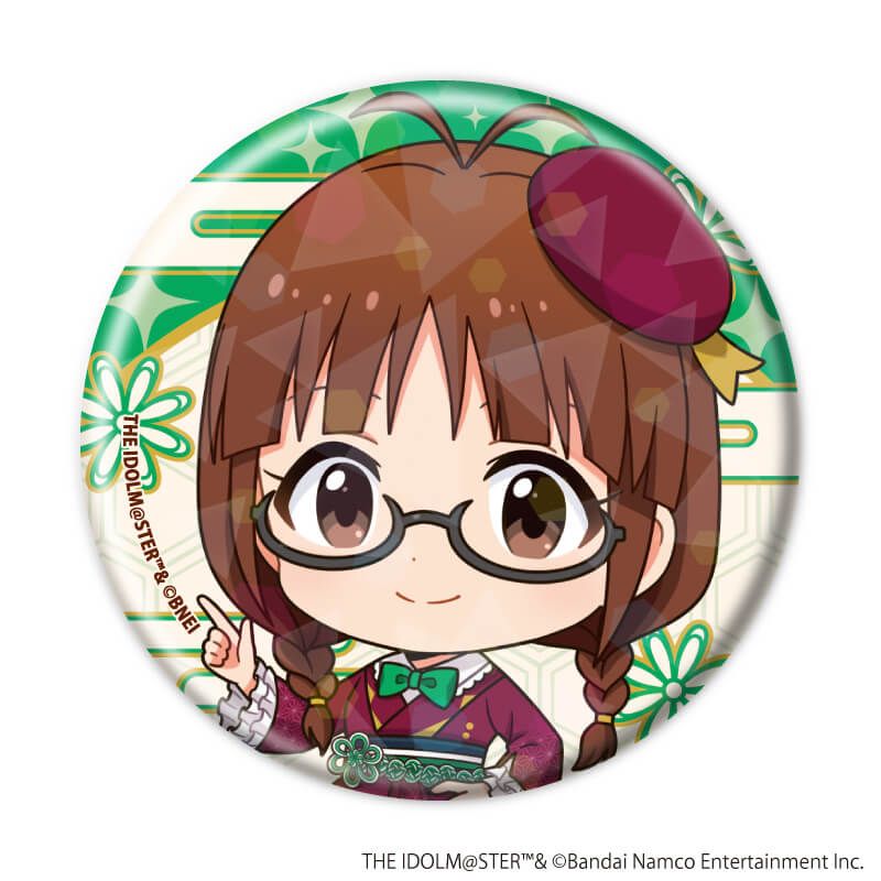 ホログラム缶バッジ(57mm)「『アイドルマスター』シリーズ」02/アイドルマスター トレーディング(5種)(ミニキャライラスト)
