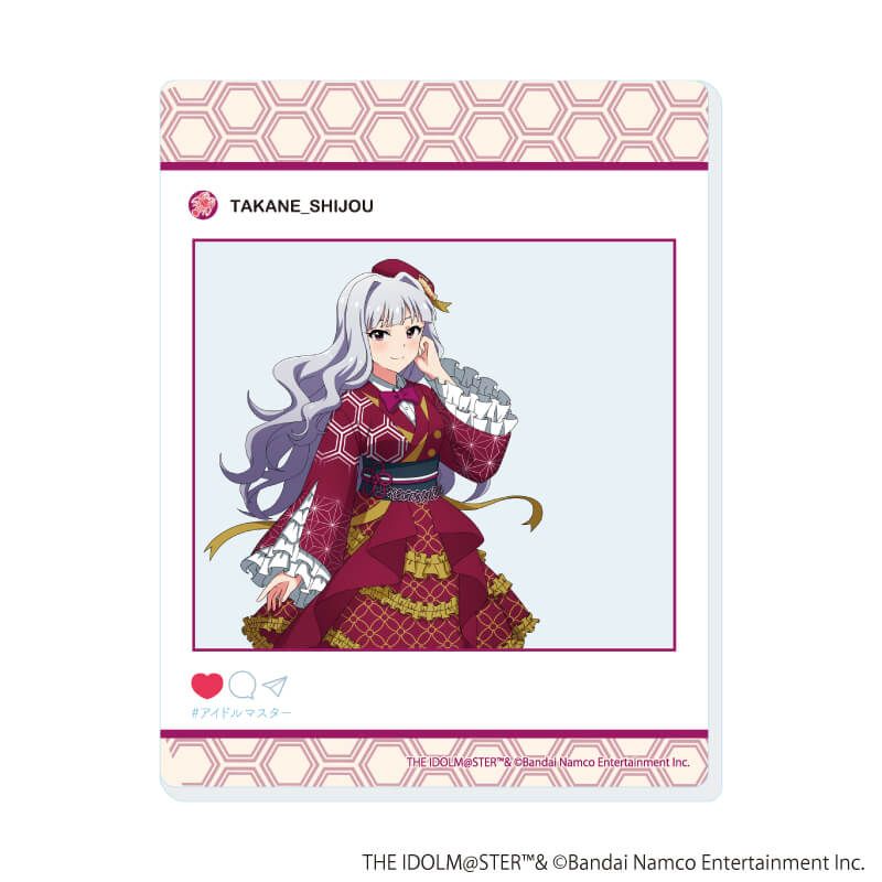 アクリルカード「『アイドルマスター』シリーズ」02/トレーディング(6種)(描き下ろしイラスト)