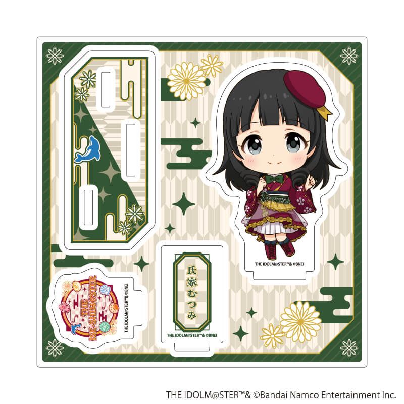 アクリルスタンドプレート「『アイドルマスター』シリーズ」37/氏家むつみ(ミニキャライラスト)