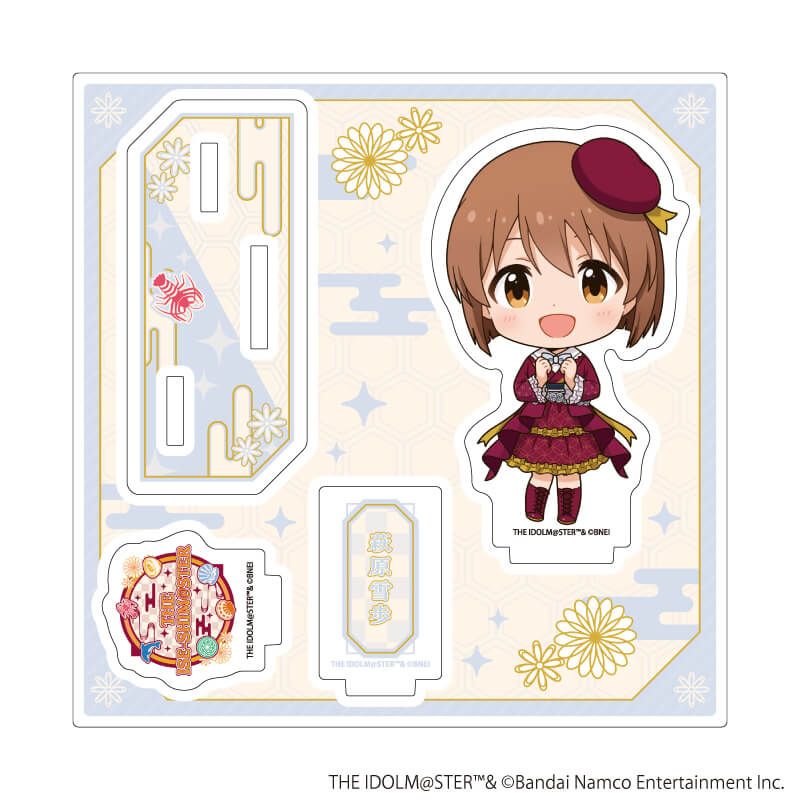 アクリルスタンドプレート「『アイドルマスター』シリーズ」33/萩原雪歩(ミニキャライラスト)