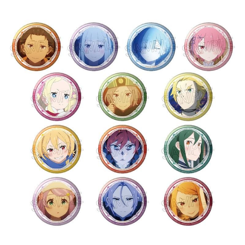 リゼロ Re:ゼロから始める異世界生活 缶バッジ ユリウス サンシャイン リゼロ Re:ゼロから始める異世界生活 サンシャインシティ缶