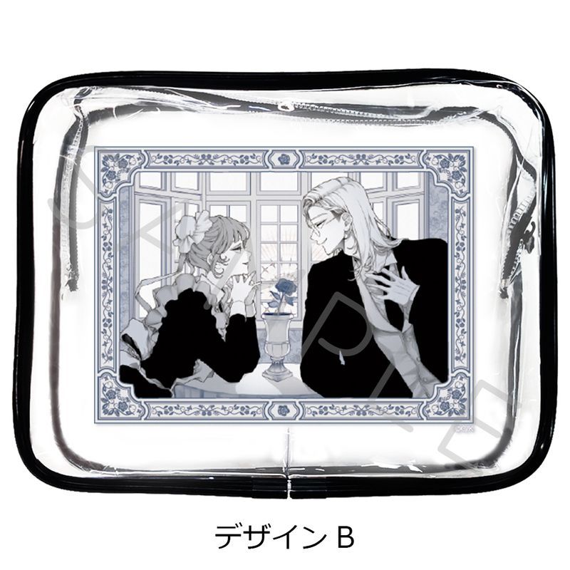 恋せよまやかし天使ども クリアポーチ デザインB