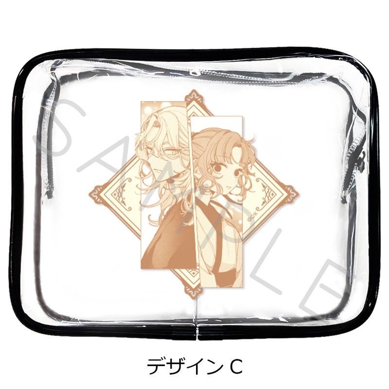恋せよまやかし天使ども クリアポーチ デザインC