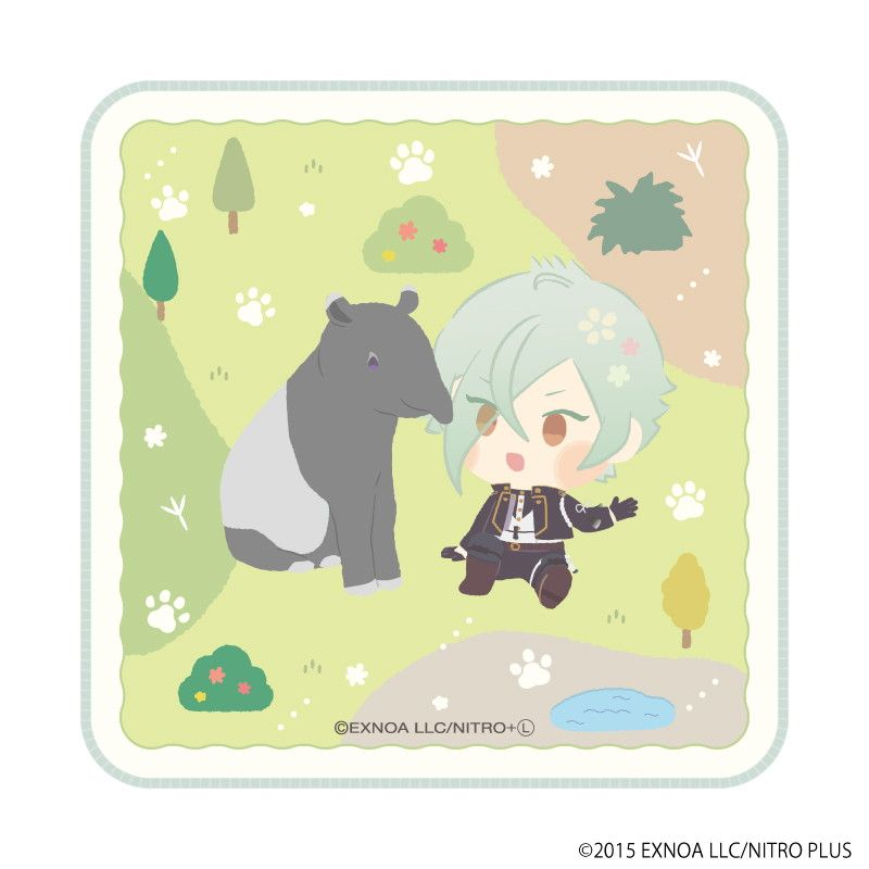 ミニタオルハンカチ「わんぱく！刀剣乱舞」28/ひざまる