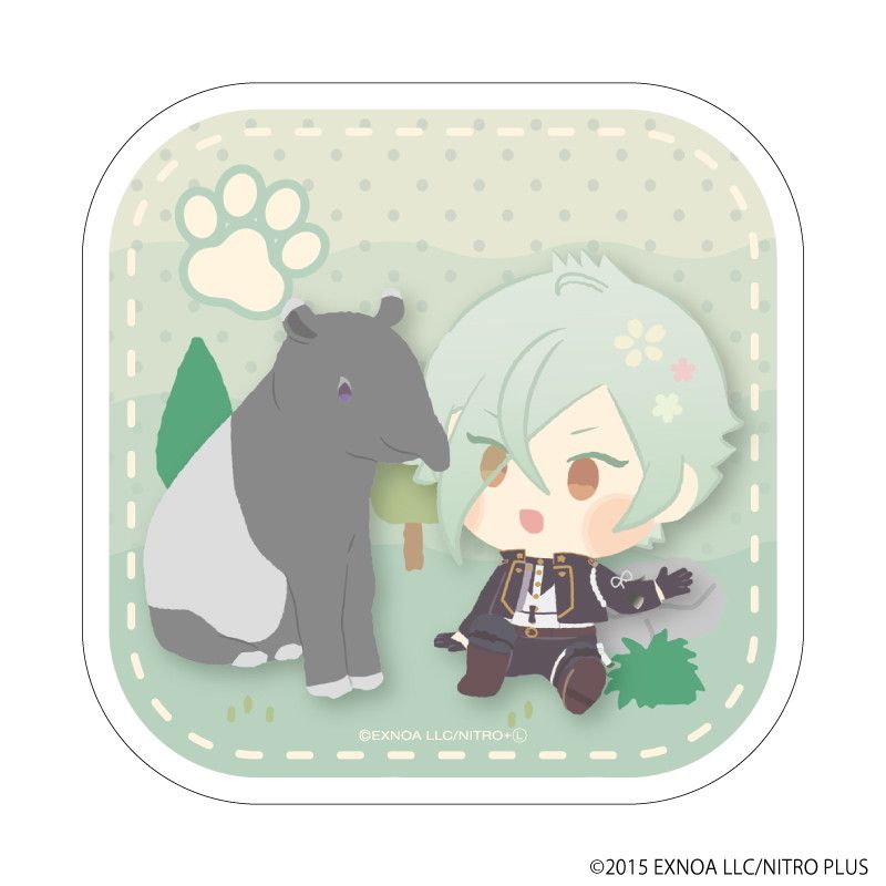 ダイカットステッカー「わんぱく！刀剣乱舞」27/ひざまる