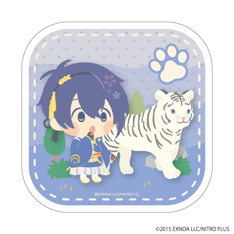 ダイカットステッカー「わんぱく！刀剣乱舞」21/みかづきむねちか