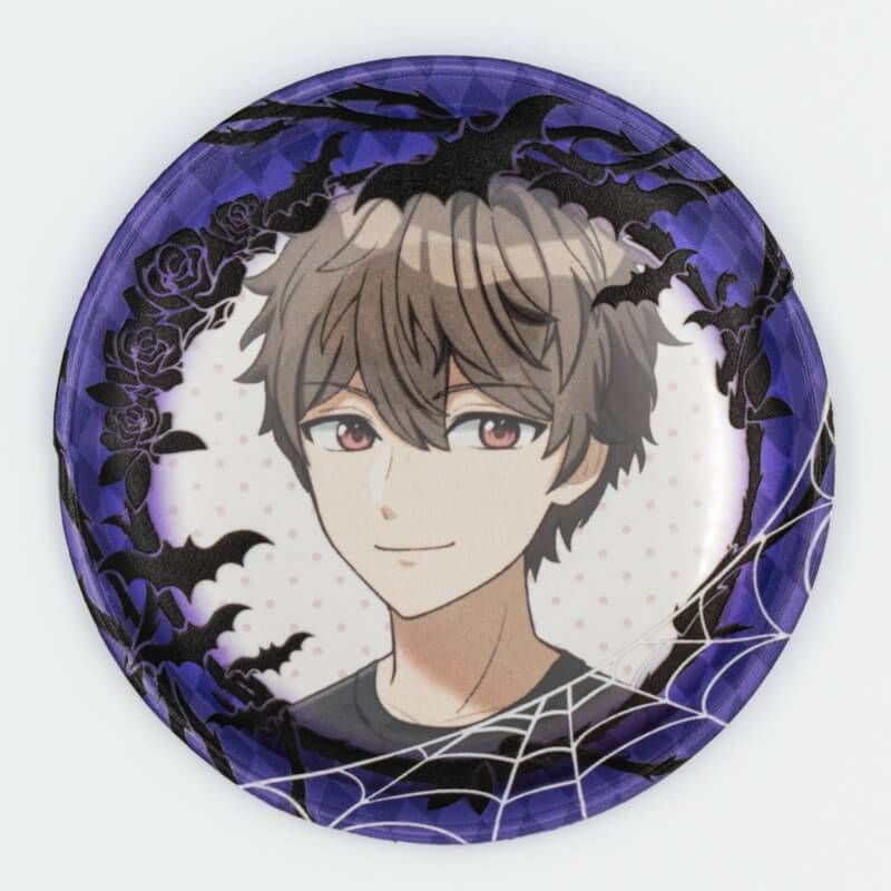 57mm缶デコカバー144/ゴシック(パープル)【推し活】