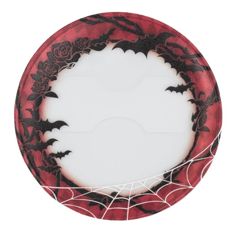 57mm缶デコカバー140/ゴシック(レッド)【推し活】