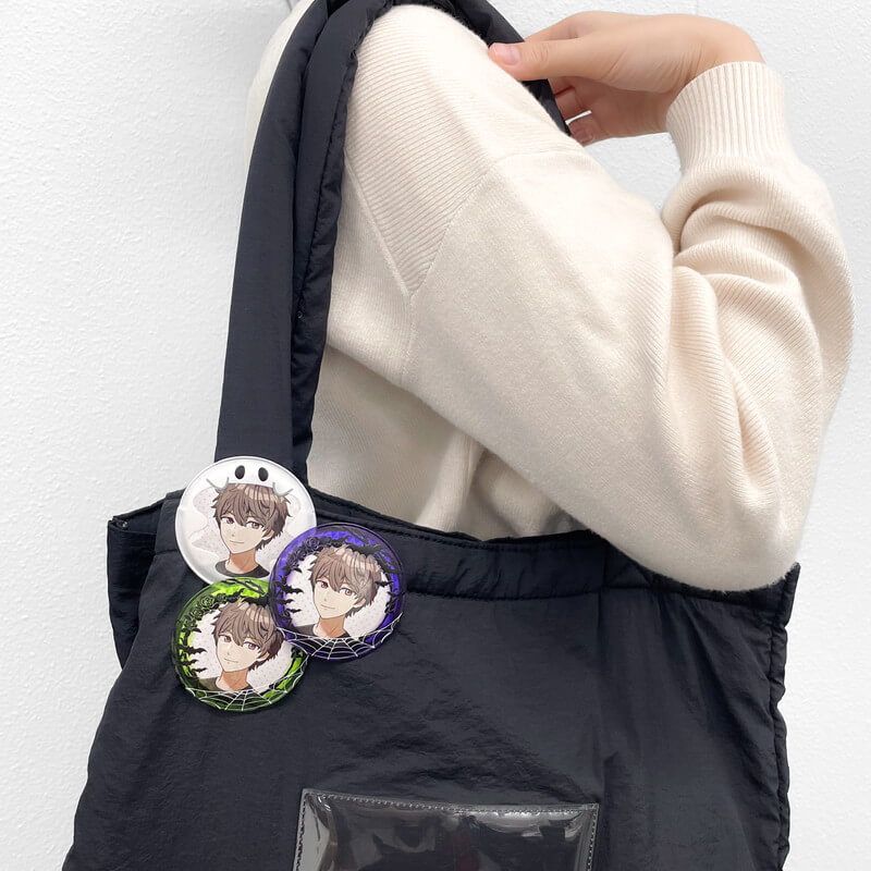 57mm缶デコカバー140/ゴシック(レッド)【推し活】