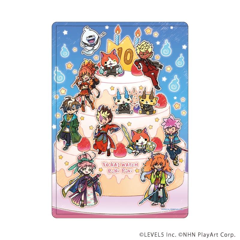 キャラクリアケース「妖怪ウォッチ ぷにぷに」01/集合デザイン(グラフアートイラスト)