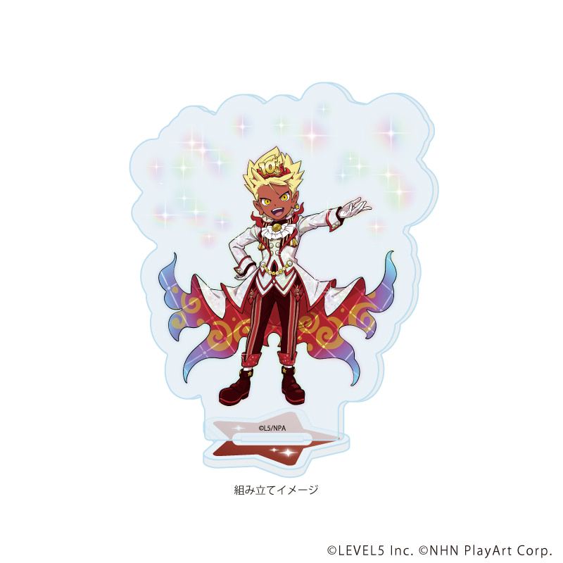 アクリルスタンドプレート「妖怪ウォッチ ぷにぷに」09/パレード エンマ(公式イラスト)