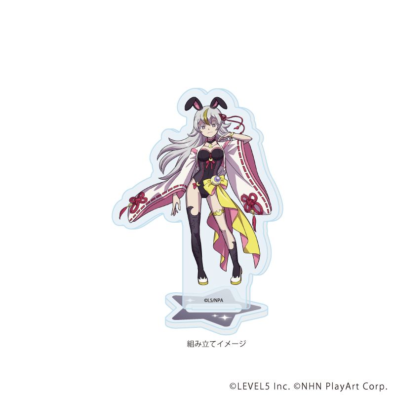 アクリルスタンドプレート「妖怪ウォッチ ぷにぷに」02/月の民 三日月(公式イラスト)