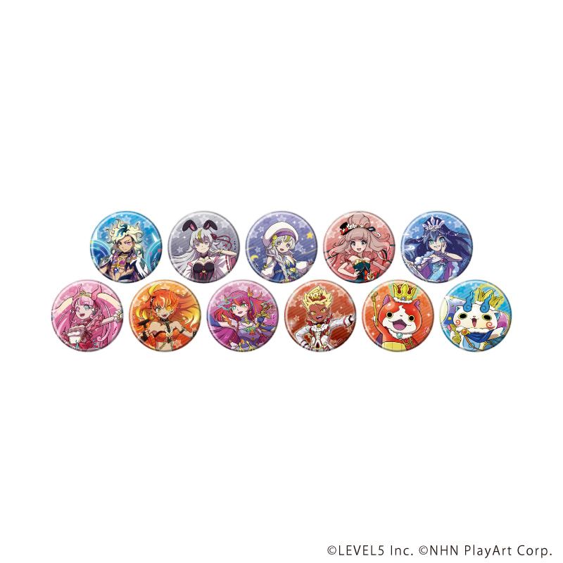 缶バッジ「妖怪ウォッチ ぷにぷに」19/コンプリートセット(全11種)(公式イラスト)