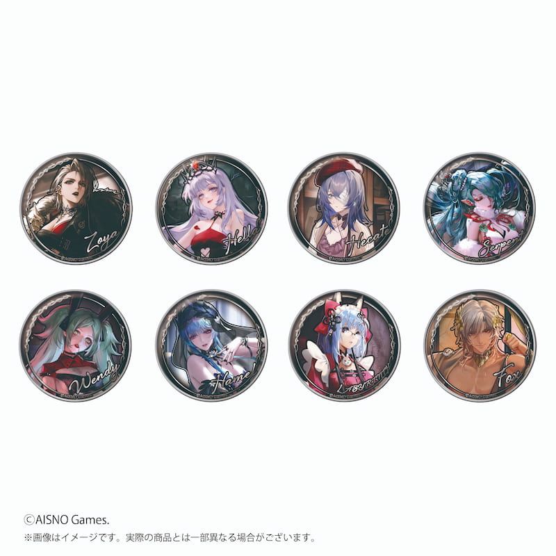 無期迷途　メタルバッジ　第1弾　BOX