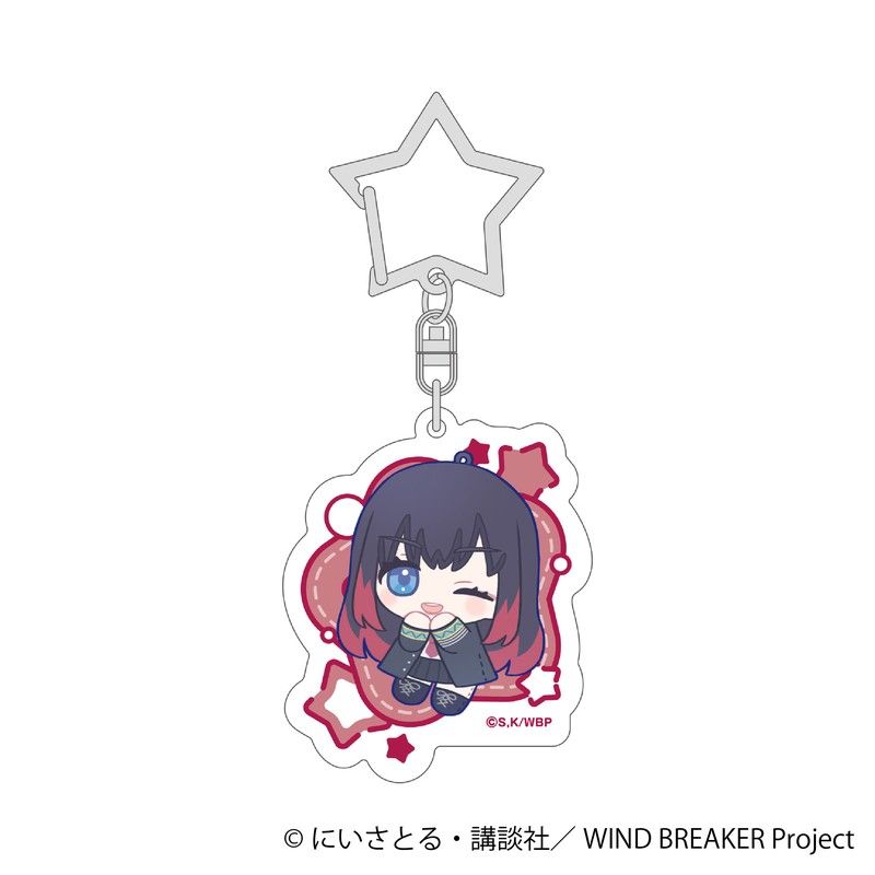 WIND BREAKER アクリルキーホルダー 椿野佑 ぬいパル すきっぷ