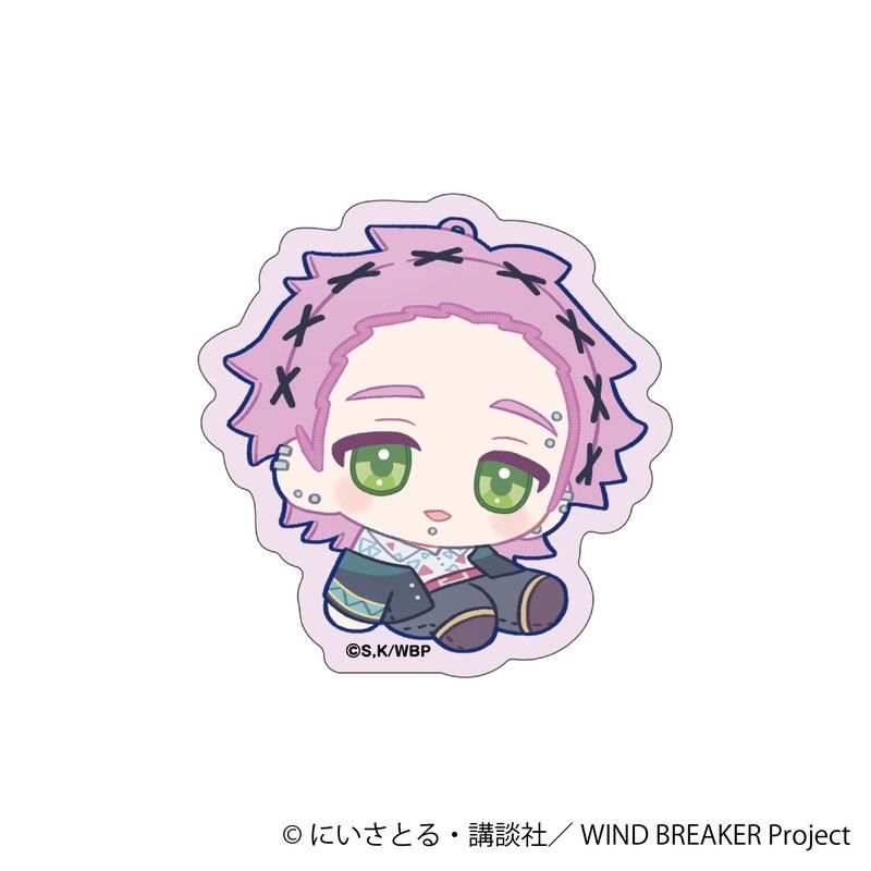 WIND BREAKER ステッカー 桐生三輝 ぬいパル すきっぷ｜アニメ