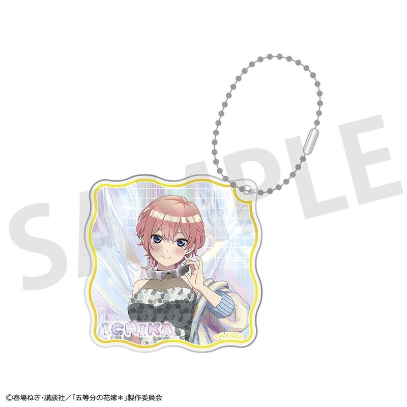 五等分の花嫁* キラキラアクリルキーホルダー 中野一花