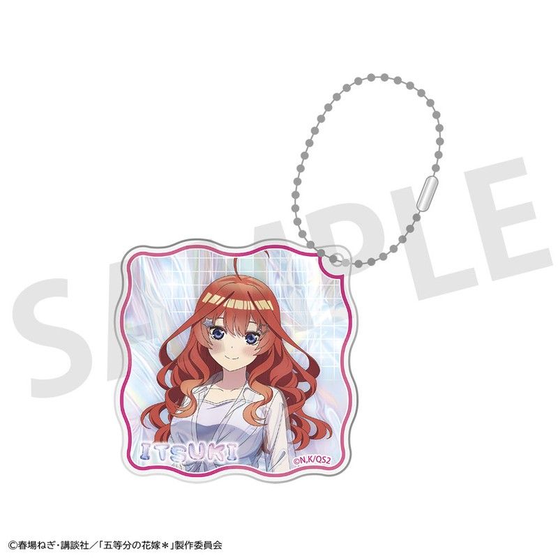 五等分の花嫁* キラキラアクリルキーホルダー 中野五月