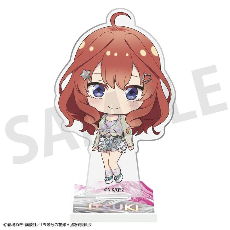 五等分の花嫁* ミニアクリルスタンドプレート 中野五月
