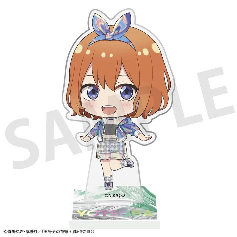 五等分の花嫁* ミニアクリルスタンドプレート 中野四葉