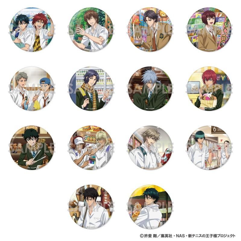 新テニスの王子様 トレーディングBIG缶バッジ-in SHOPPING-