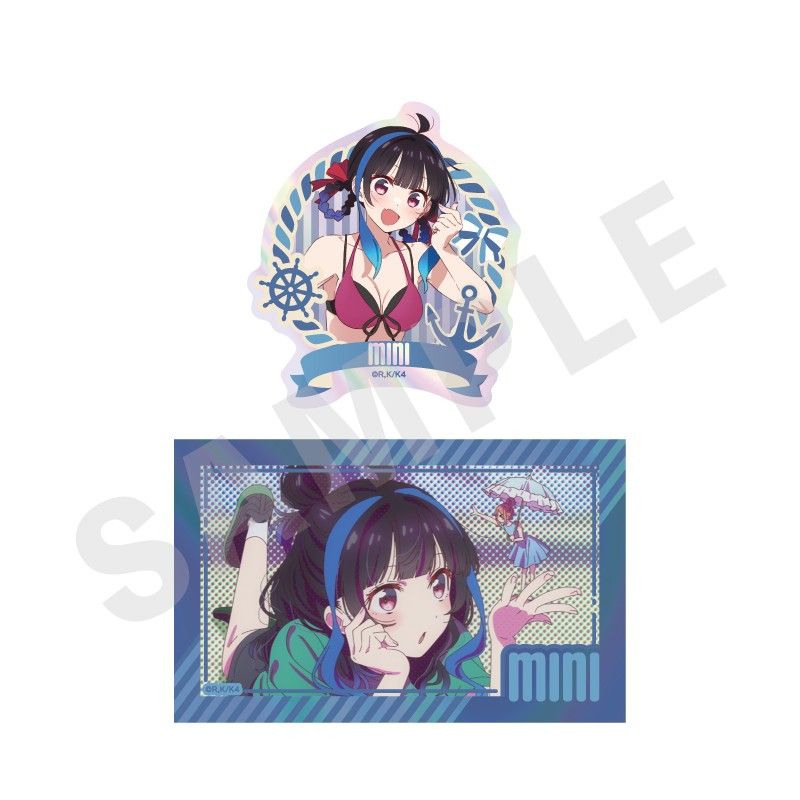 彼女、お借りします オーロラステッカーセット リデザイン 八重森みに