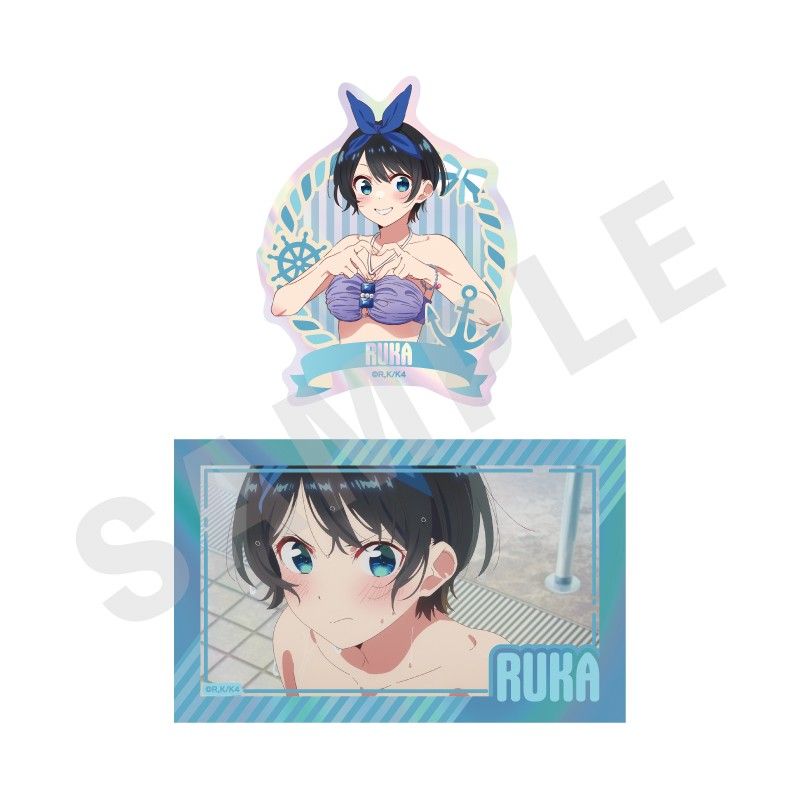 彼女、お借りします オーロラステッカーセット リデザイン 更科瑠夏