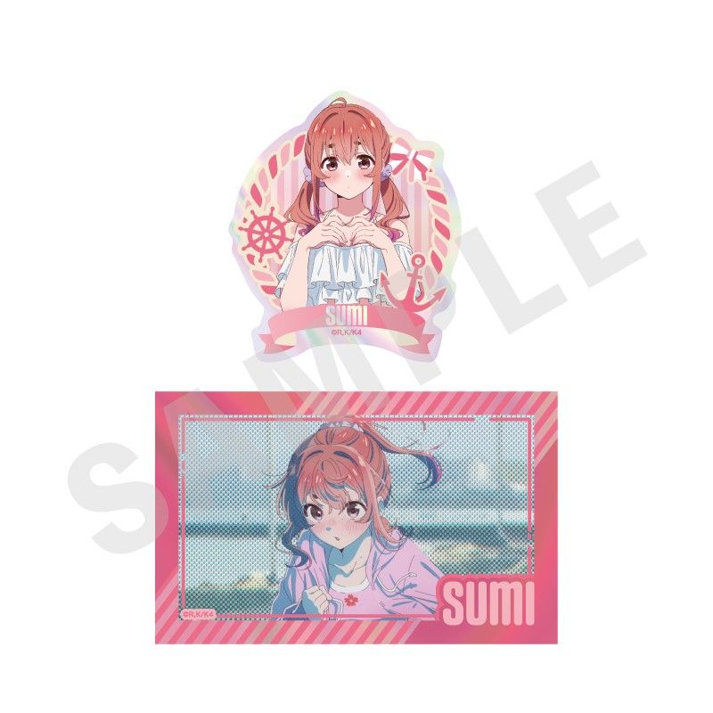 彼女、お借りします オーロラステッカーセット リデザイン 桜沢墨