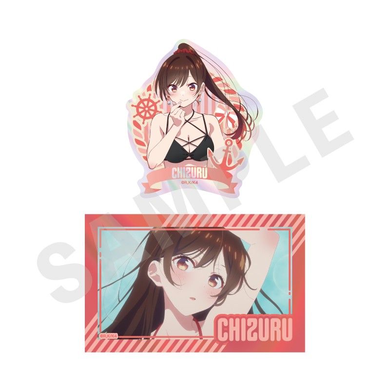 彼女、お借りします オーロラステッカーセット リデザイン 水原千鶴