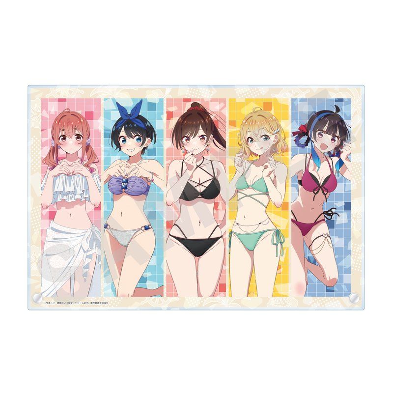 彼女、お借りします ホログラムアクリルプレート リデザイン