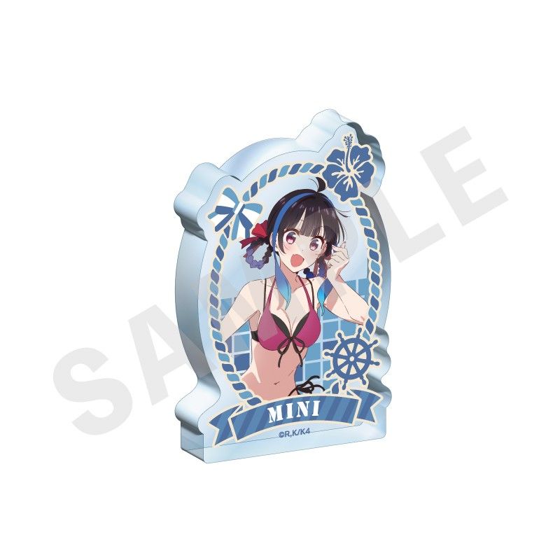 彼女、お借りします ミニアクリルブロック リデザイン 八重森みに