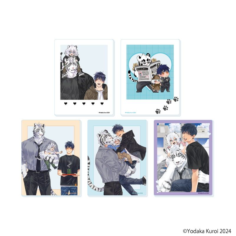 アクリルカード「寅野探偵事務所へようこそ」01/コンプリートセット(全5種)(公式&描き下ろしイラスト)