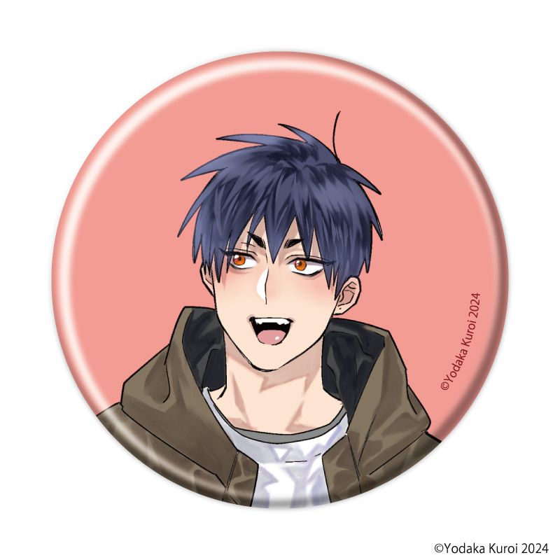 缶バッジ「寅野探偵事務所へようこそ」01/コンプリートセット(全6種)(公式&描き下ろしイラスト)