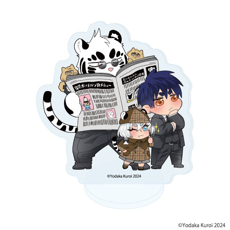 アクリルぷちスタンド「寅野探偵事務所へようこそ」01/ブラインド(6種)(公式&描き下ろしイラスト)