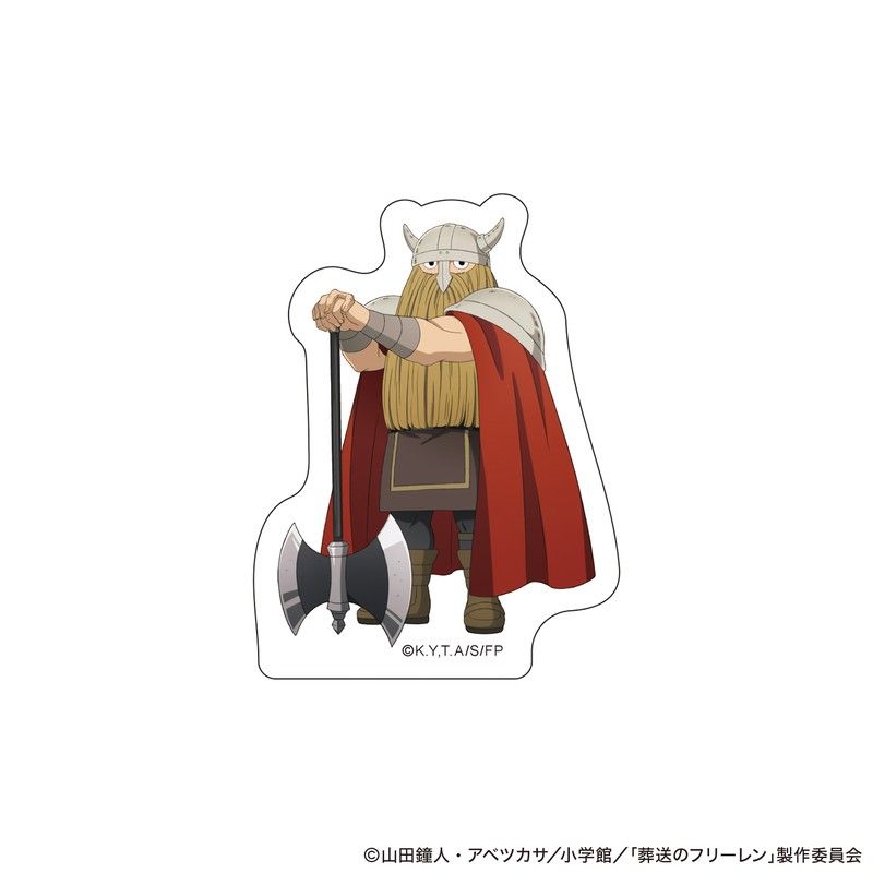 葬送のフリーレン ダイカットステッカー アイゼン フリーレン一行