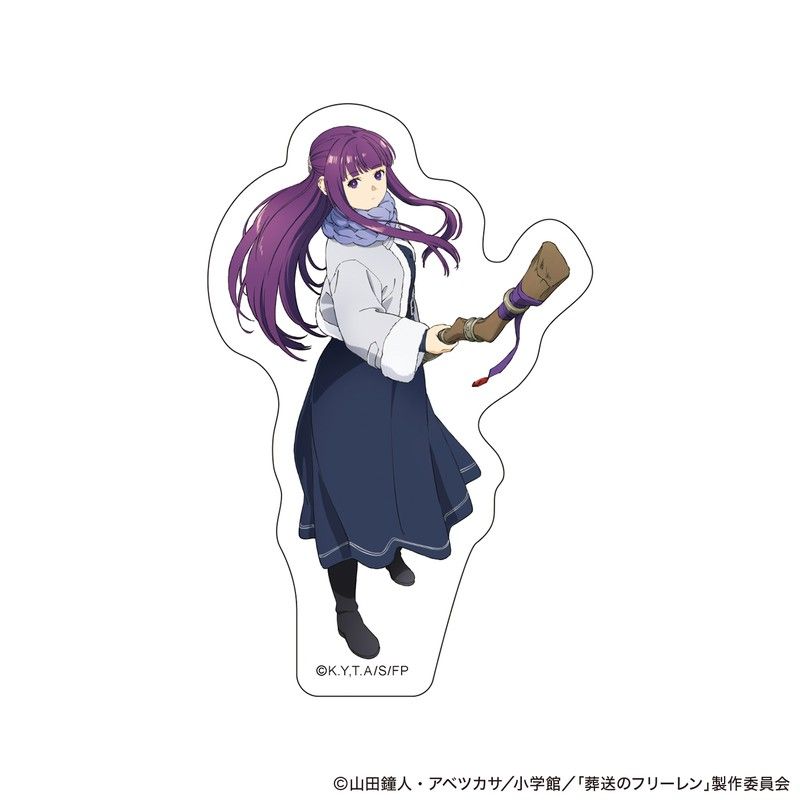 葬送のフリーレン ダイカットステッカー フェルン フリーレン一行・冬服